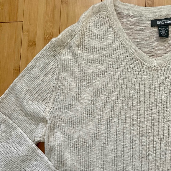 Kenneth Cole Reaction Lightweight Ribbed Sweater XL - Picture 3 of 8